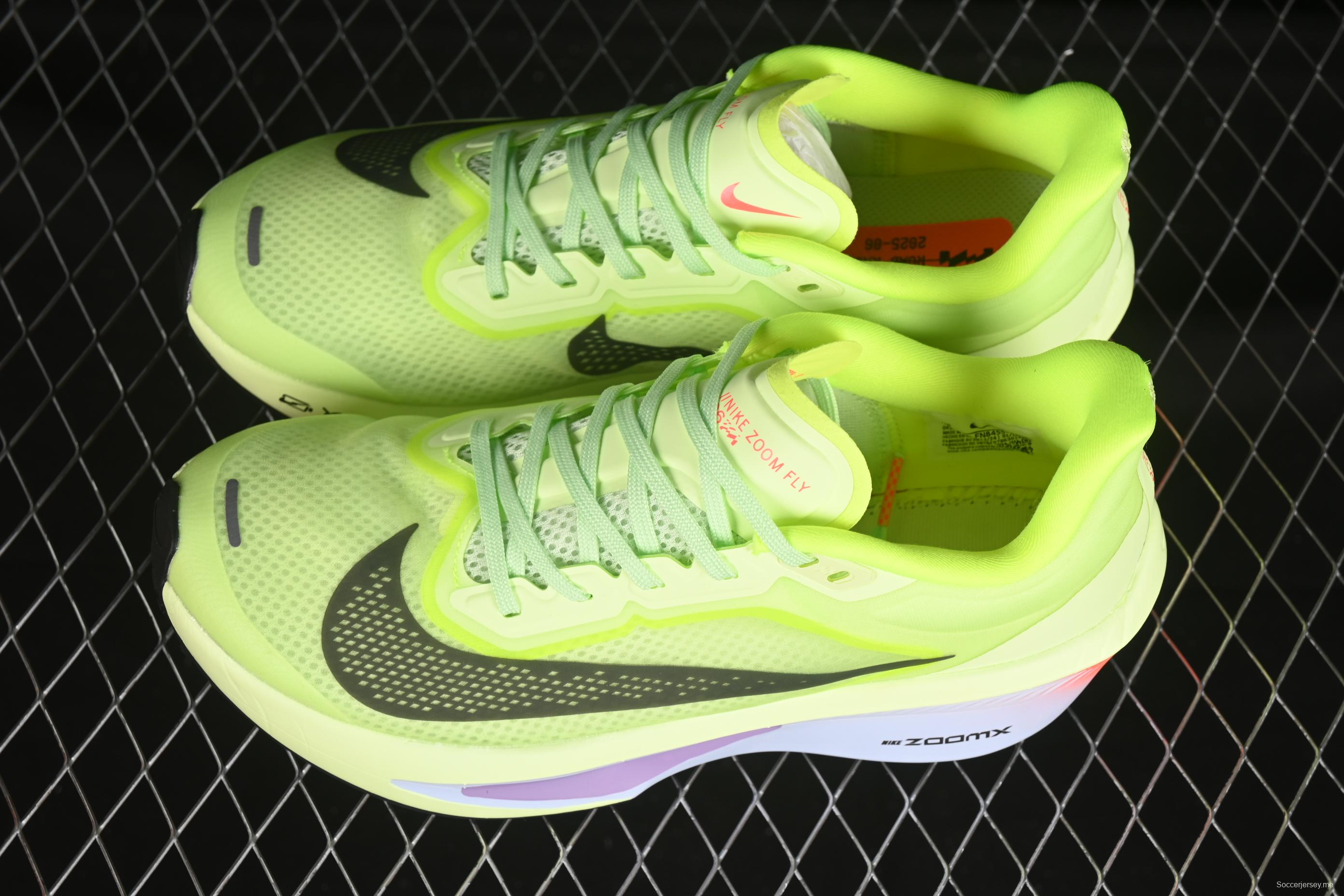 Nike Zoom Fly 6 Ultra-Bounce Lightweight Running Shoes with React Foam and Carbon Fiber Plate - FN8455-701