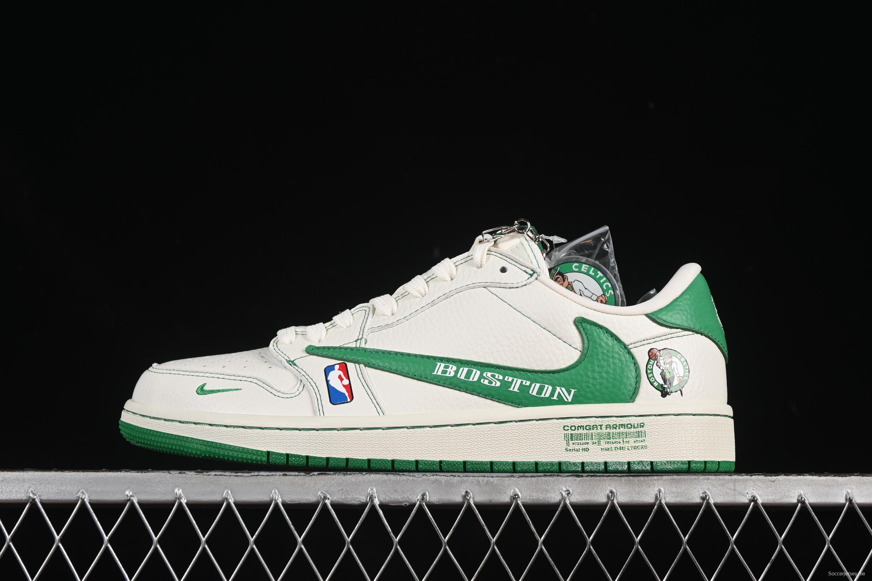 حذاء نايك ترافيس سكوت x Fragment Design x Air Jordan 1 Low OG SP SP AJ1 Collaboration - SC9207-030