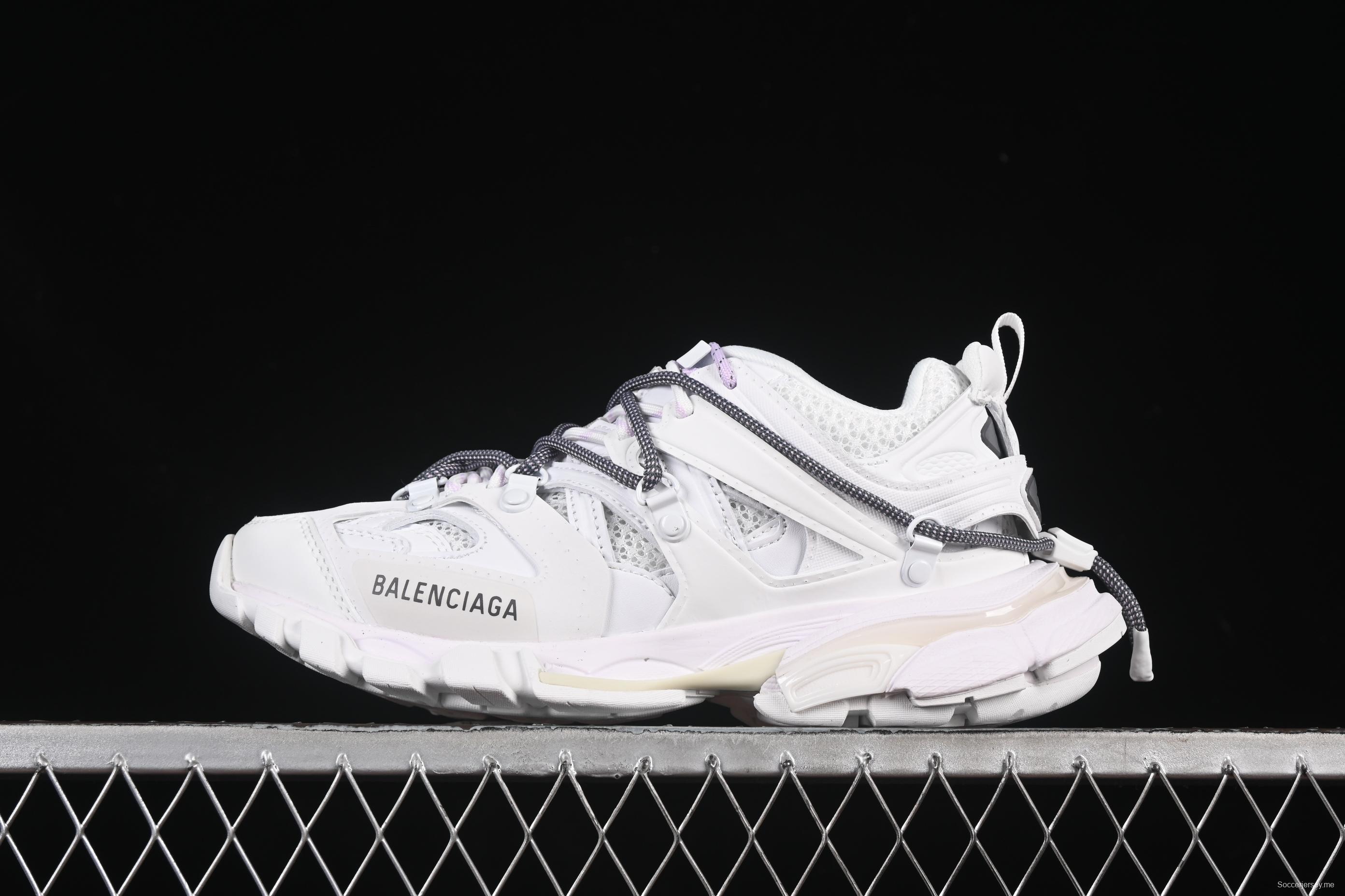 Balenciaga Track Sneaker Tess with Transparent Heel Strap - WTRHK9050