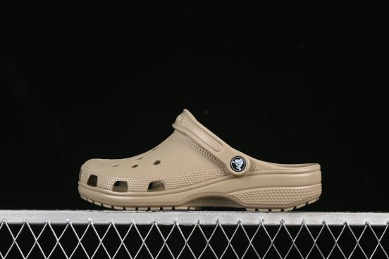 Crocs Classic Clog Summer Two-Way Beach Sandals with Ventilation Holes - B.D4