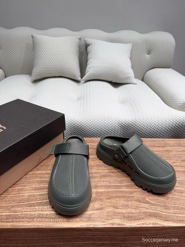 2025 UGG Green Mesh Slippers KFY00220