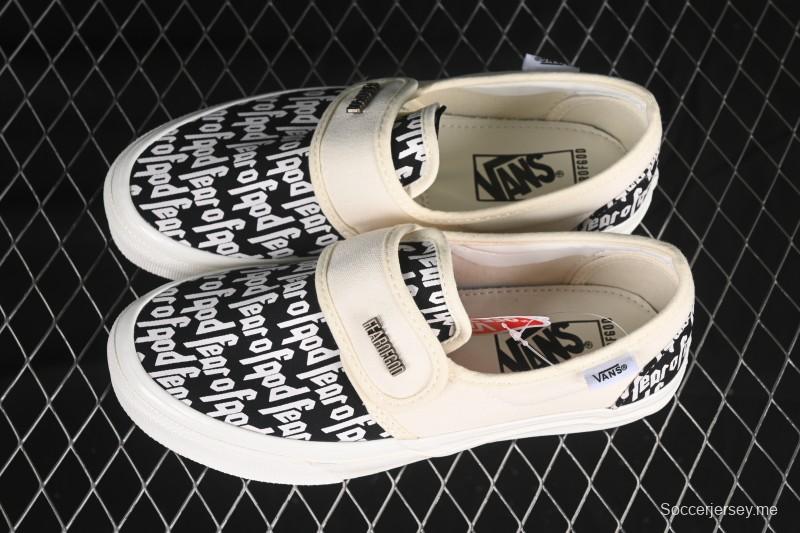 حذاء تزلج كاجوال سليب أون كلاسيك تشيكربورد من فانس - VN0009QCBLE