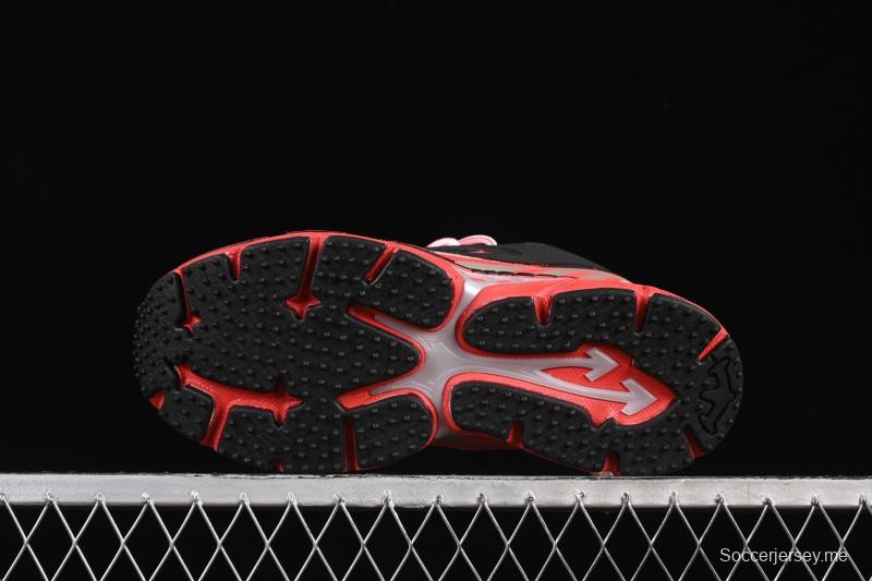 حذاء "بي رايت بي رايت" من أوف وايت كاجوال منخفض الساقين باللون الأحمر الأسود