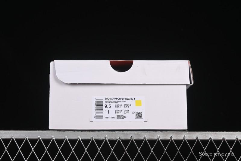 حذاء الجري زوم إكس فابورفلاي NEXT% 4 ماراثون سلسلة ماراثون الجري على الطرقات من نايك - HF6414-001