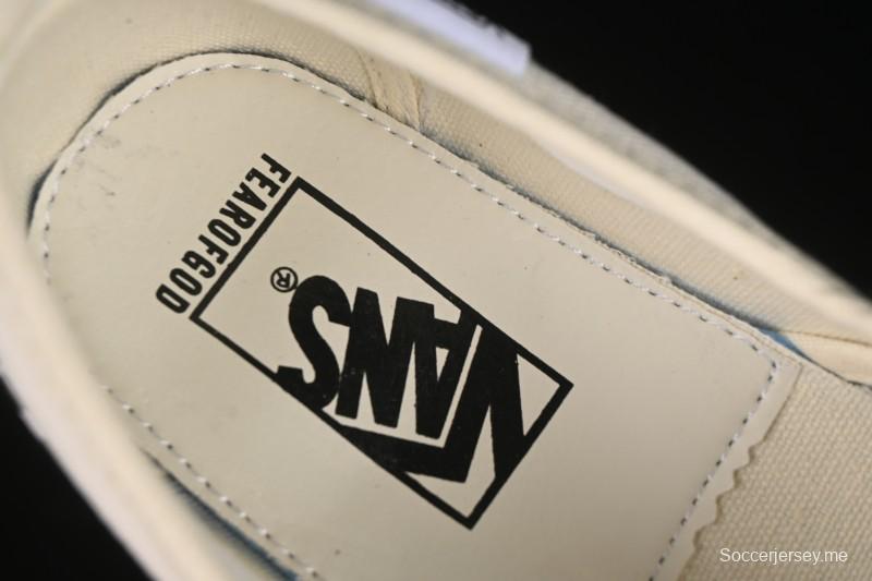 حذاء تزلج كاجوال سليب أون كلاسيك تشيكربورد من فانس - VN0009QCBLE