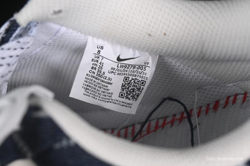 حذاء نايك اير فورس 1 '07 منخفض سوبريم سوبريم بالتعاون مع نايك بلو دينيم أبيض سووش سنيكرز كاجوال - LW9279-005