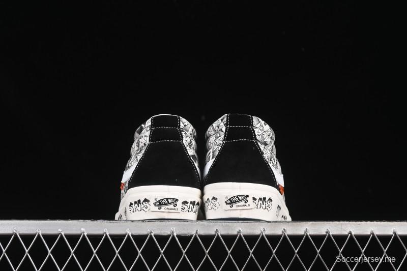 حذاء تزلج سكيت كلاسيك من فانس Sk8-Mid Classic - VN0A347UVGD