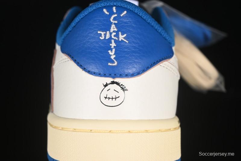 نايك ترافيس سكوت × اير جوردان 1 اير جوردان 1 اوج AJ1 منخفض DM7866-104