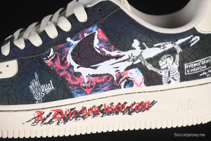 حذاء نايك اير فورس 1'07 منخفض هابي تو إند سنيكرز كاجوال - DY2032-320