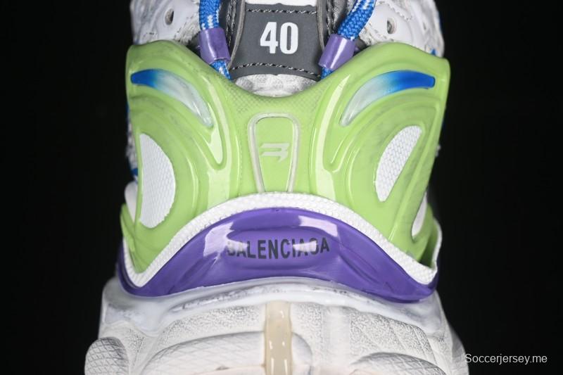 حذاء بالنسياغا رنر كيث كاجوال ريترو بأربعة ألوان - W3RMU9043