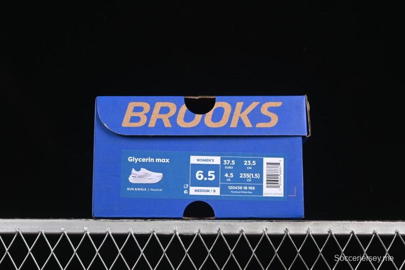 حذاء الجري جليسرين ماكس من بروكس جليسرين ماكس للرجال المبطن لماراثون الجري - 1204361B166