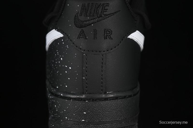 حذاء نايك اير فورس 1'07 منخفض أبيض مرصع بالنجوم - ZH0316-090