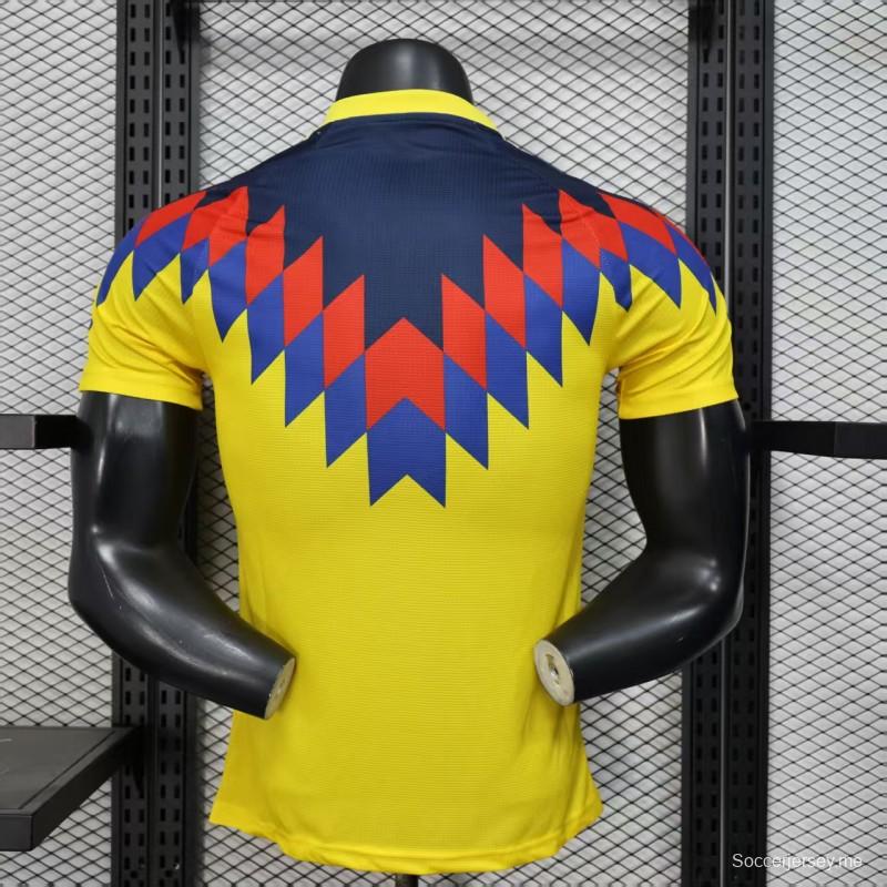 إصدار اللاعب 25/26 قميص نادي أمريكا كلوب أمريكا هوم جيرسي 25/26