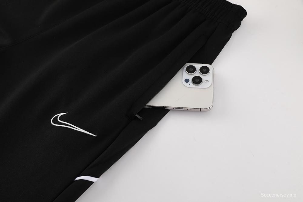 2025 سترة بسحاب كامل باللون الرمادي من نايك 2025 + بنطلون طويل