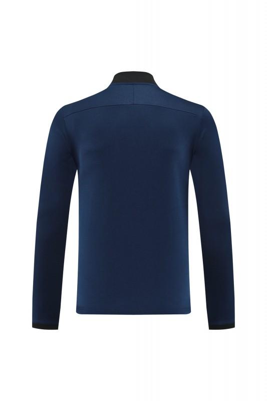 2025 Nike Navy Full Hoodie Zipper Jacket +Long Pants