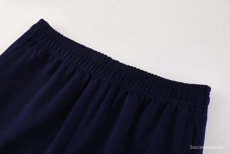 2025 سترة بسحاب كامل باللون الكحلي من نايك 2025 + بنطلون طويل