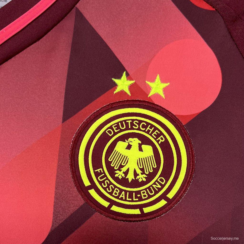 قميص ألمانيا للسيدات في يورو 2025 للسيدات خارج الديار