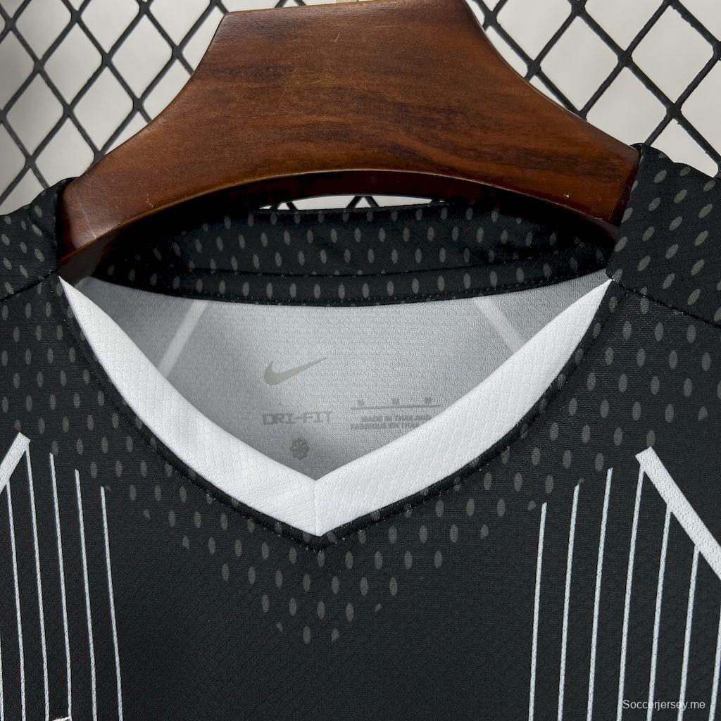 2025/26 قميص برشلونة 2025/26 إصدار خاص أسود اللون أسود اللون