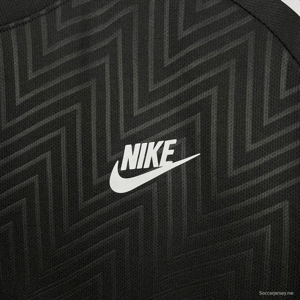 2025 تي شيرت نايكي أسود # 1044