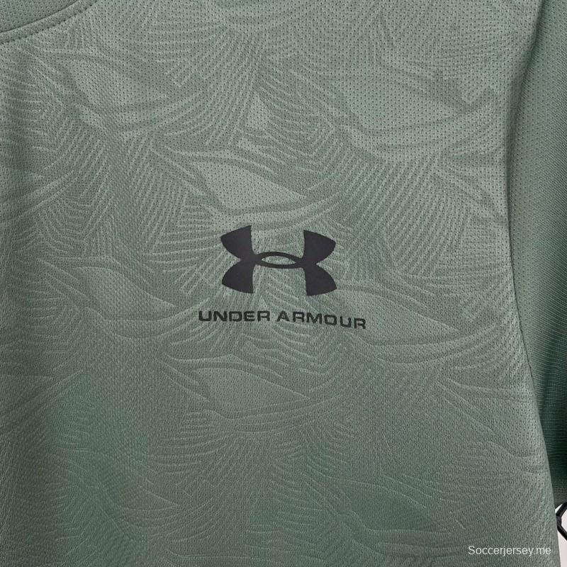 2025 تي شيرت أبيض اللون أبيض من أندر أرمر #1043