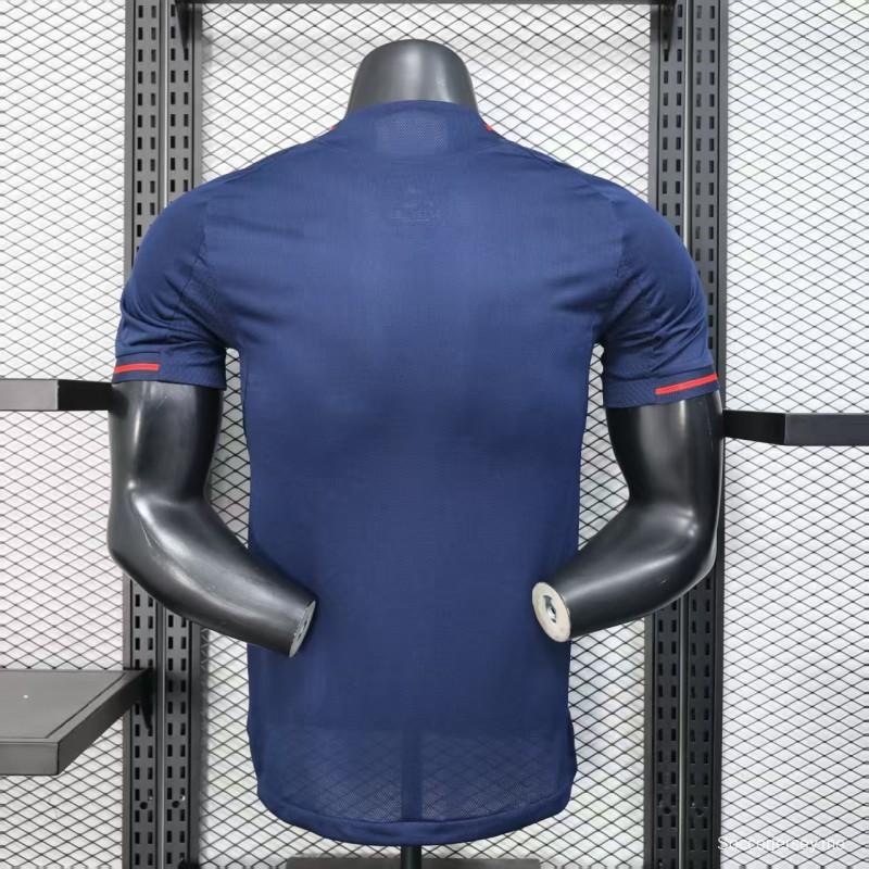 نسخة اللاعب 25/26 قميص أولمبيك ليون/ليون خارج الديار لأولمبيك ليون