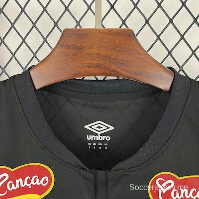 2025/26 سانتوس 2025/26 قميص سانتوس أسود إصدار خاص