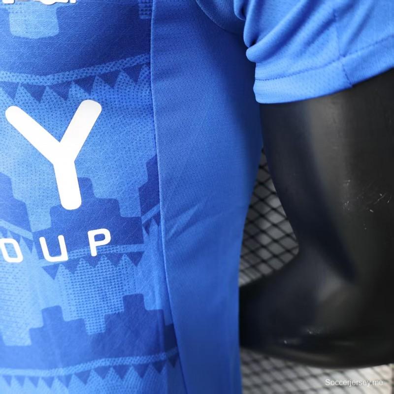 إصدار اللاعب 25/26 قميص الهلال الأساسي 25/26