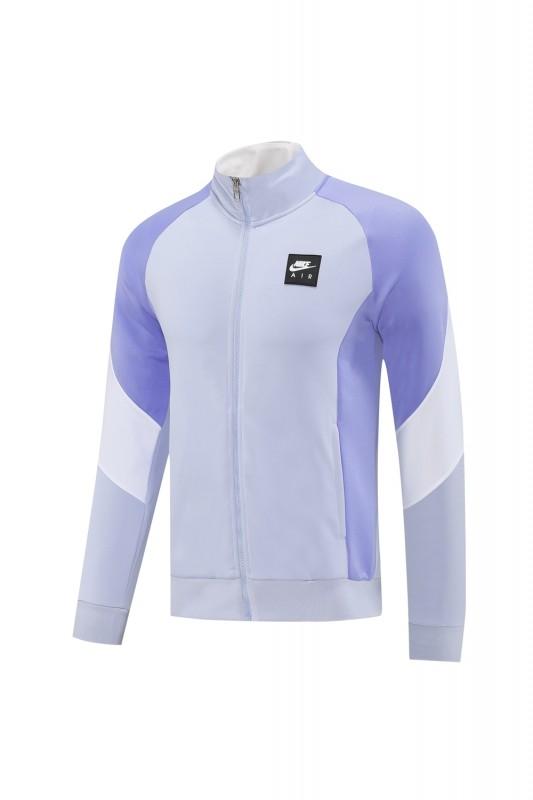 2025 جاكيت نايك 2025 جاكيت بنفسجي كامل بسحاب + بنطلون طويل