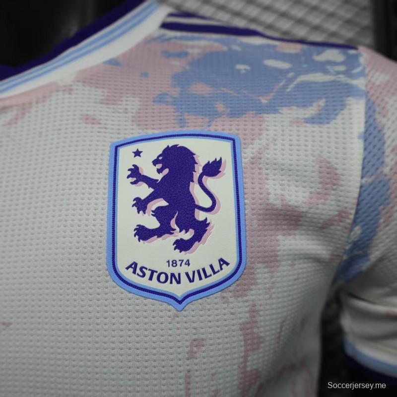 إصدار اللاعب 25/26 قميص أستون فيلا الثالث بقميص أستون فيلا 25/26