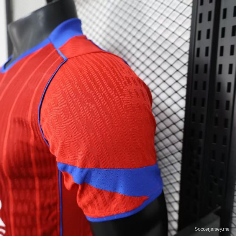 نسخة اللاعب 25/26 القميص الأحمر الثالث لباريس سان جيرمان 25/26