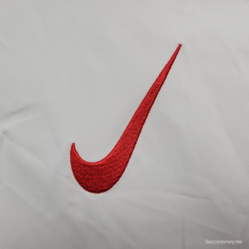 2025 جاكيت برتقالي 2025 سترة واقية من الرياح أبيض