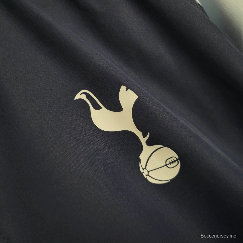 25/26 جاكيت توتنهام هوتسبير سترة واقية من الرياح زرقاء