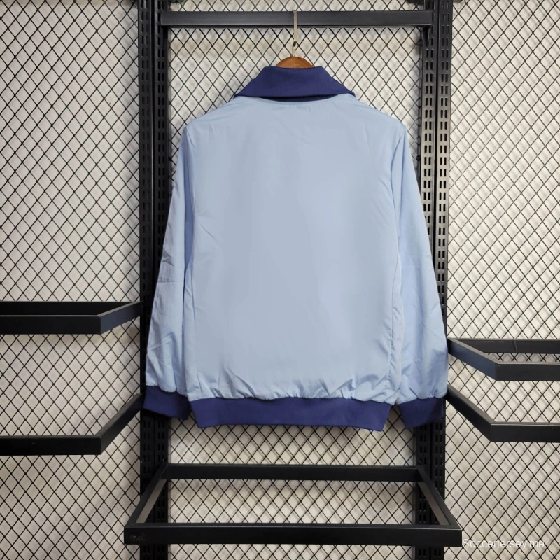 2025 جاكيت أرجنتين 2025 سترة واقية من الرياح أزرق