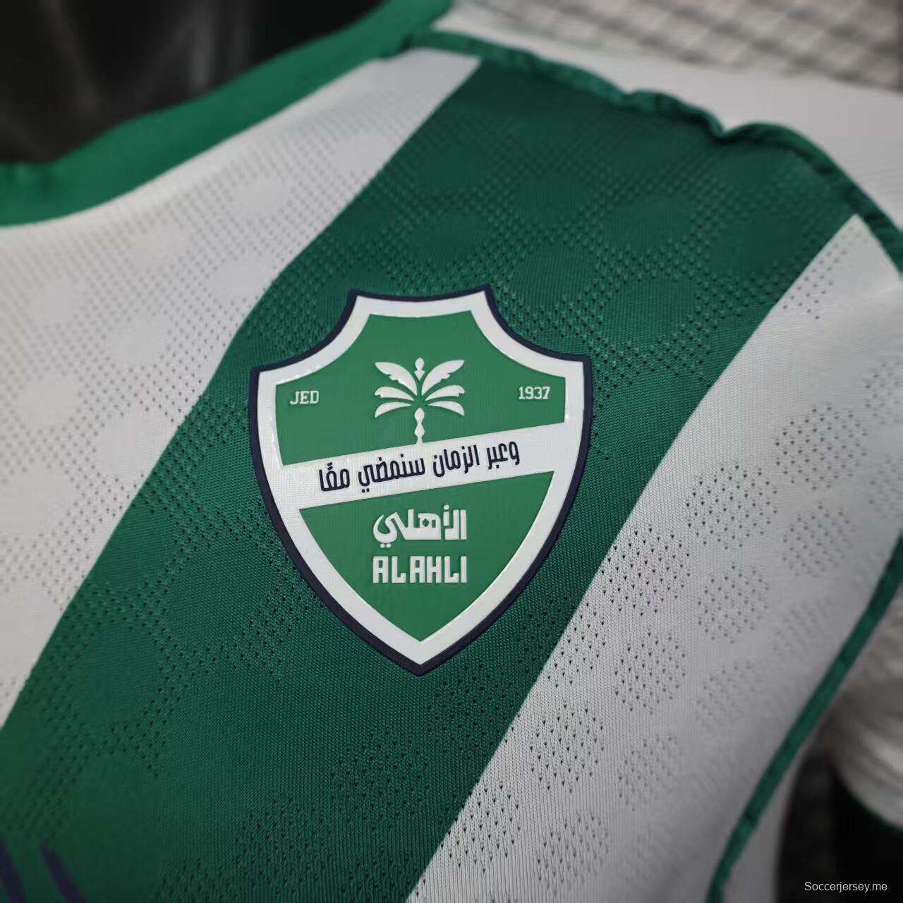 إصدار اللاعب 25/26 قميص الأهلي الأساسي 25/26