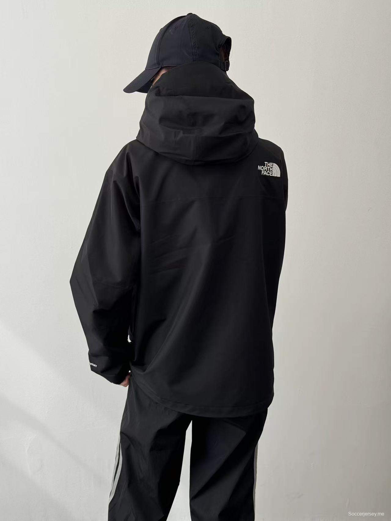 2025 جاكيت ذا نورث فيس ذا نورث فيس سلسلة سترات ذا سميت التقنية - كريمي/أسود ملون بتصميم مزدوج السحاب