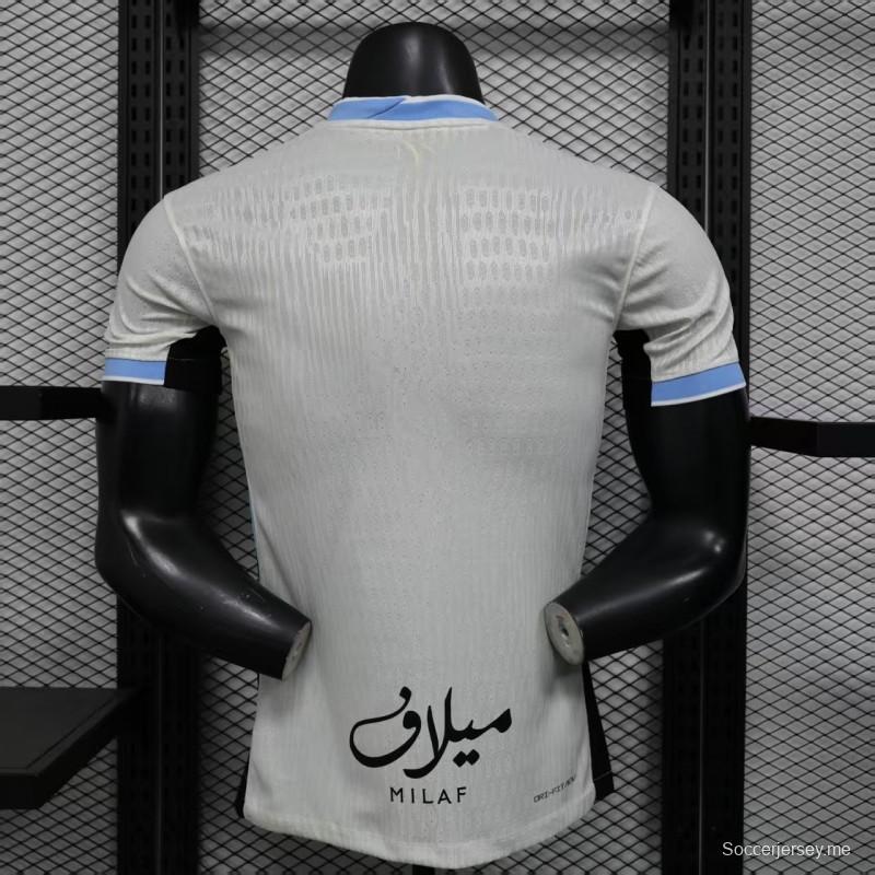 إصدار اللاعب 25/26 قميص الأهلي الخارجي 25/26