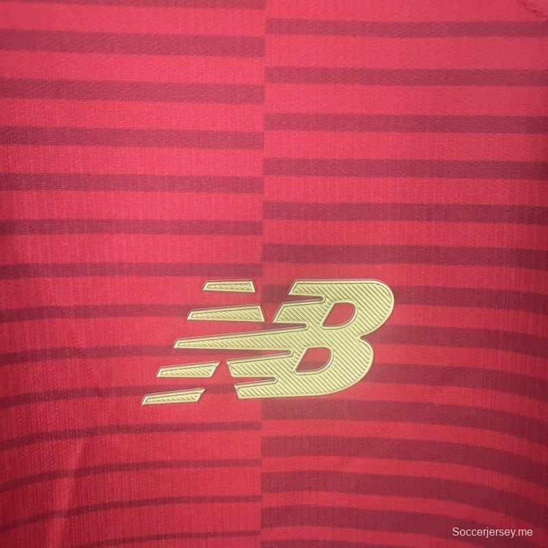 قميص ديبورتيفو تولوكا FC الأحمر (المباريات على أرضه) - إصدار اللاعبين 25/26