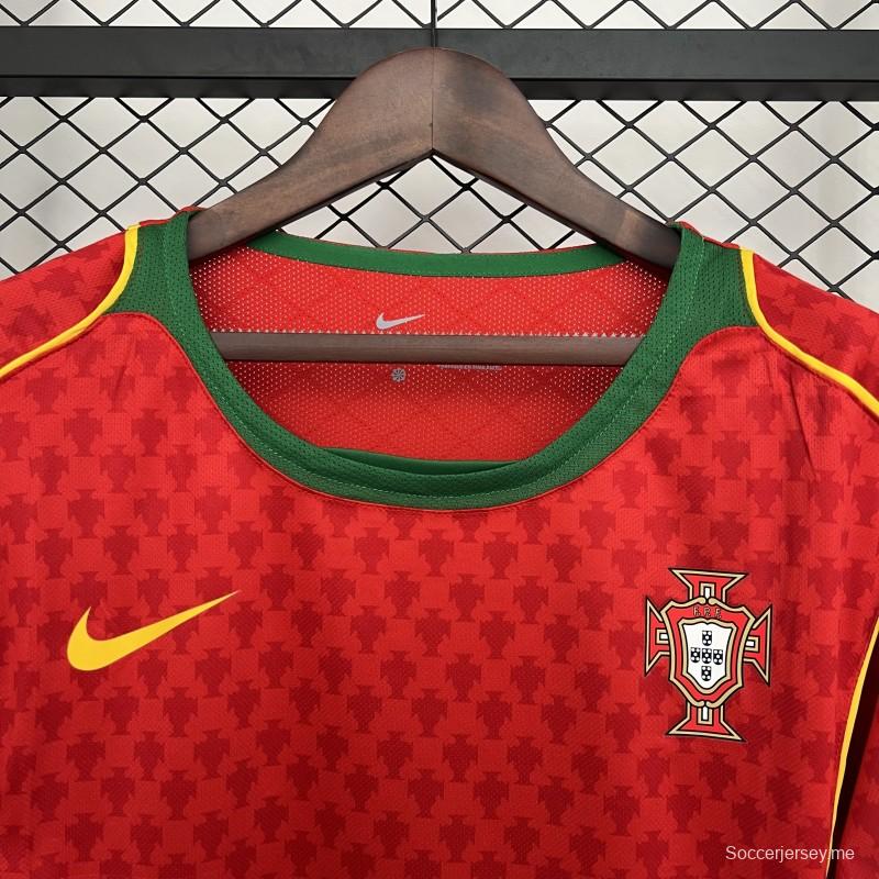 قميص منتخب البرتغال القديم 2004 ريترو هوم جيرسي
