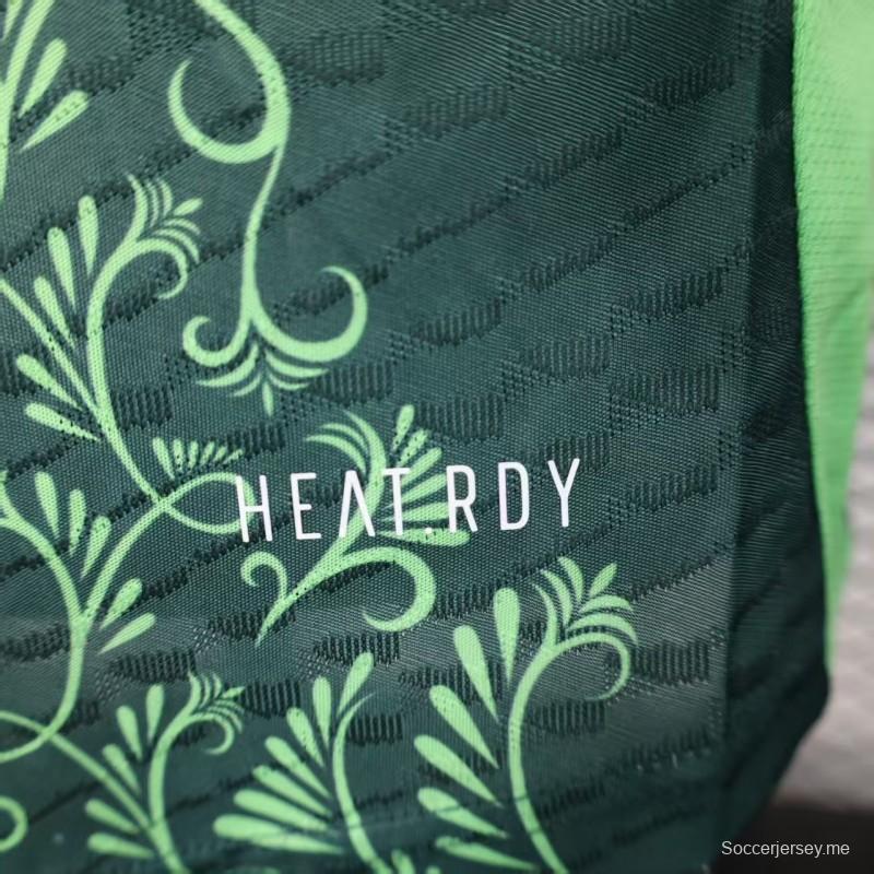 إصدار اللاعب 2025 قميص الجزائر الأخضر 2025