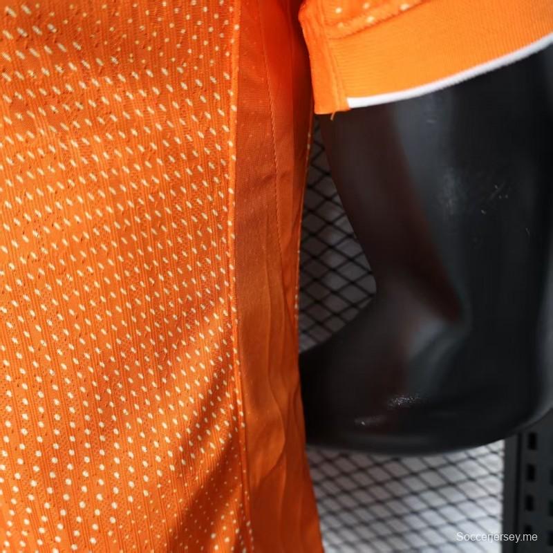 إصدار اللاعب 2025 قميص هولندا الأساسي 2025