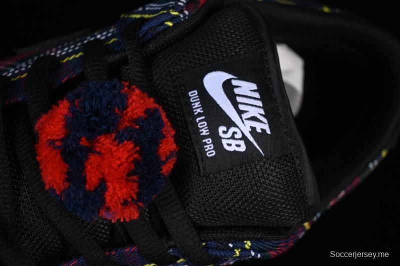 حذاء تزلج نايك SB Dunk Dunk Low Nardwuwar Collaboration الاسكتلندي المنقوش المنقوش المنخفض - II1493-600