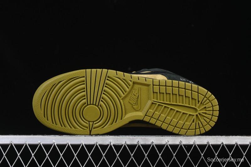 حذاء تزلج نايك سوبريم x دانك SB دانك دنك لو بني أصفر منخفض الكاجوال - HQ8487-300