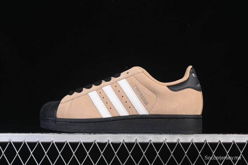 أديداس أوريجينالز سوبرستار II سنيكرز كاجوال بتصميم صدفي من الأمام - JQ3221