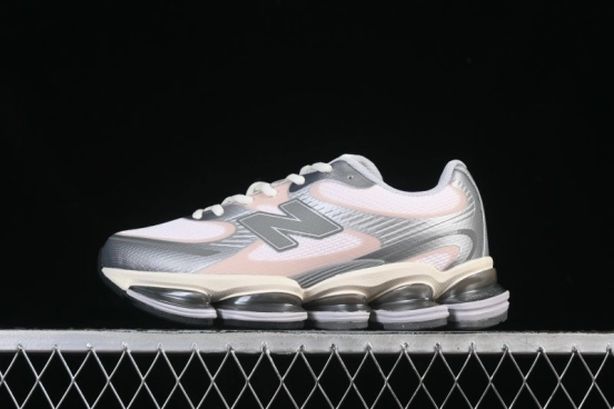 حذاء جري رياضي كاجوال رياضي من سلسلة نيو بالانس 2000 ريترو على طراز أبي - U20005F9