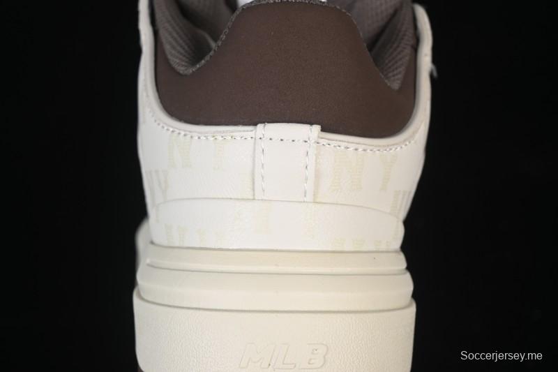 حذاء رياضي كاجوال خفيف الوزن بحزام سنيكرز مكتنزة ذات بطانة سحرية من نيويورك يانكيز - 3ASXW015N50BRS