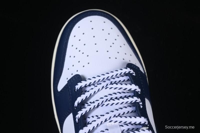 حذاء تزلج نايك SB دانك لو أزرق أبيض رمادي ملون بلون رمادي منخفض - IM2222-101