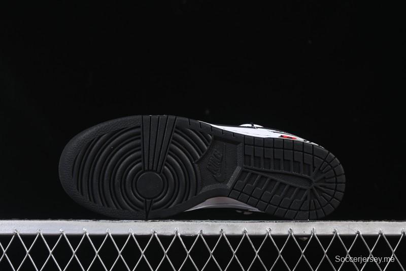 حذاء تزلج نايك SB Dunk Dunk Low Strap المخصص للتزلج الكاجوال منخفض الرقبة - DD1391-100