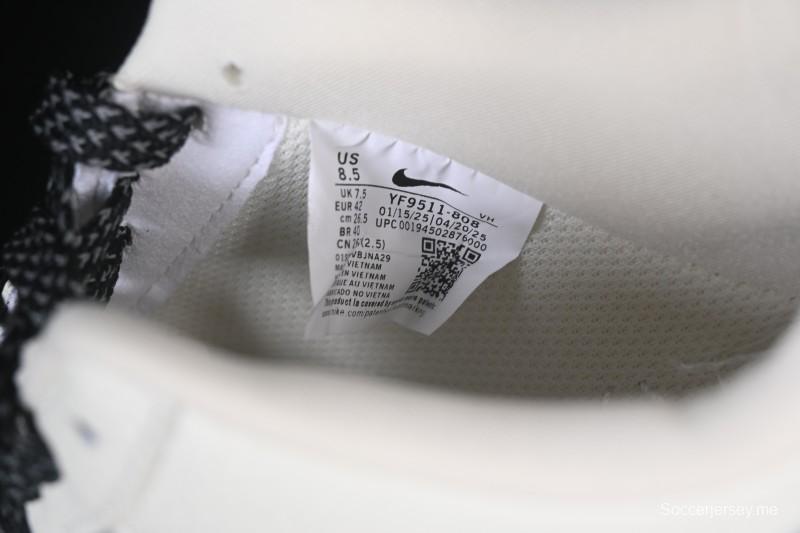 حذاء نايك اير فورس 1'07 منخفض من نايك بالتعاون مع غوتشي حذاء رياضي كاجوال أبيض رمادي أسود - YF9511-808