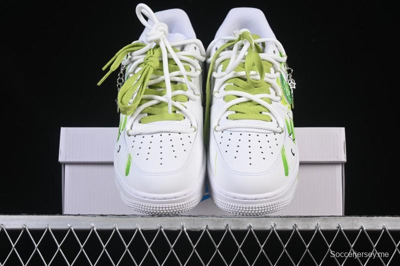 حذاء نايك اير فورس 1 '07 منخفض من نايك اير فورس 1 '07 كابريكورن منخفض مطلي يدويًا من سلسلة زودياك زودياك - 1222119