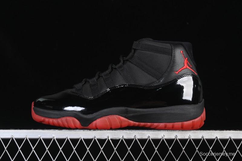 حذاء كرة السلة نايك اير جوردان 11 ريترو جوردان 11 بلاك ريد ريد - 378037-326